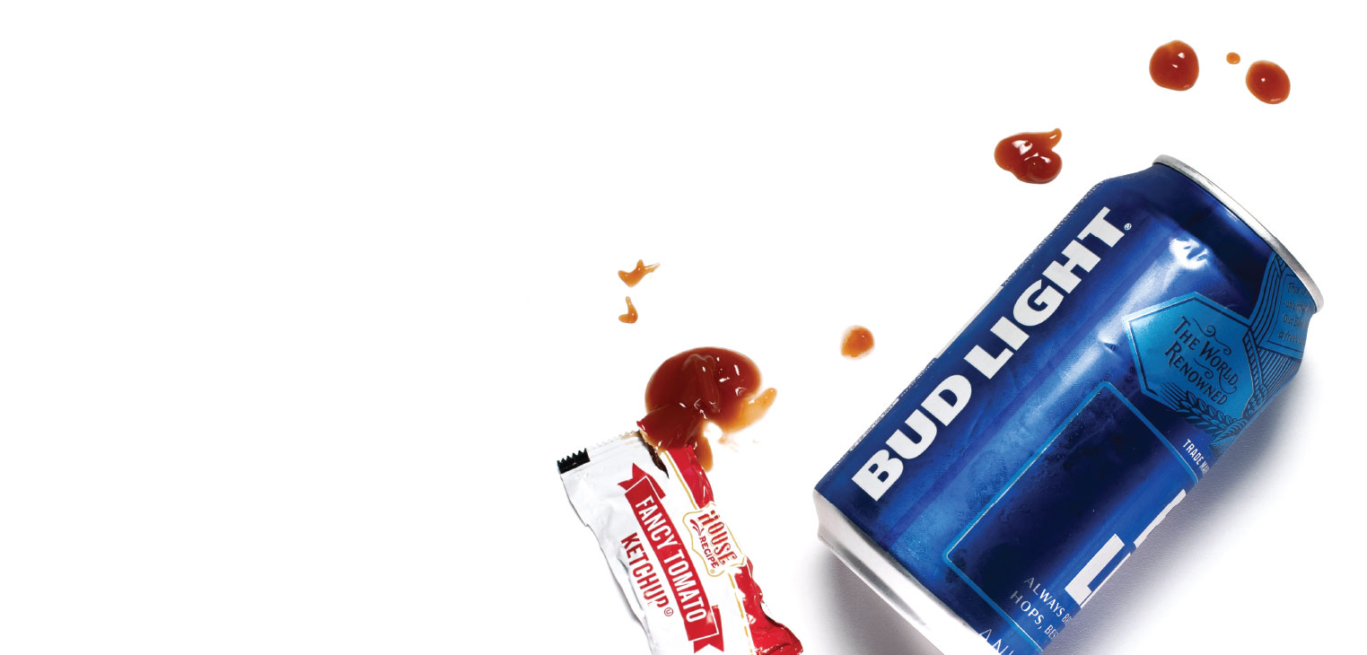 Bud Light and Ketchup