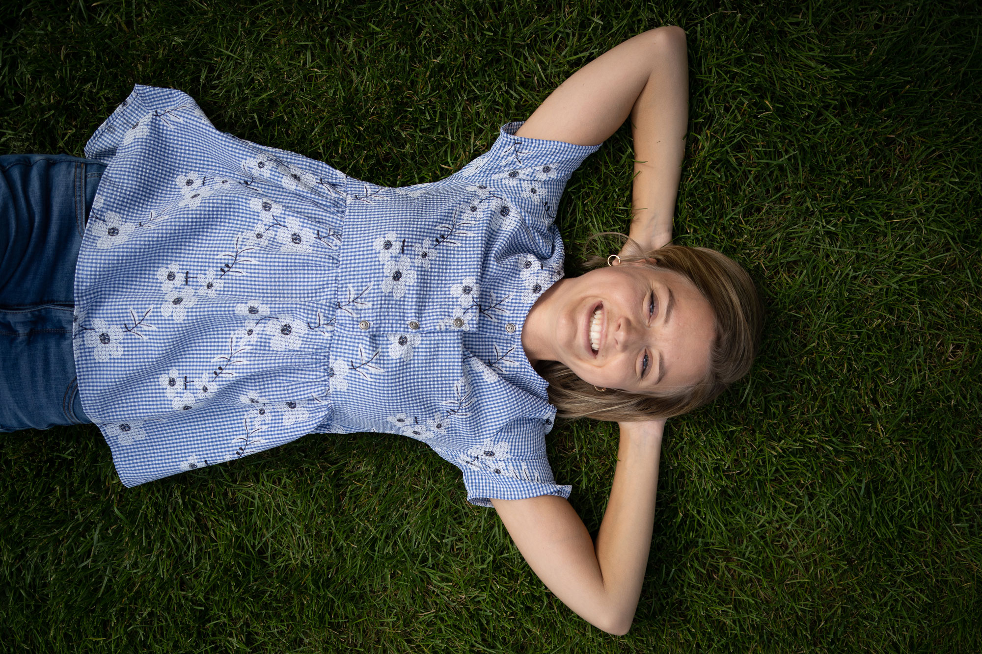 Laying in Grass